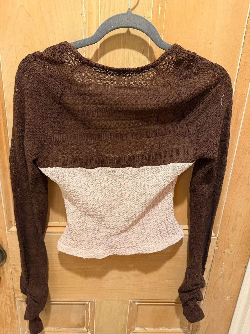 Free People Two-Tone top